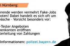 Polizei warnt vor Fake-Jobs